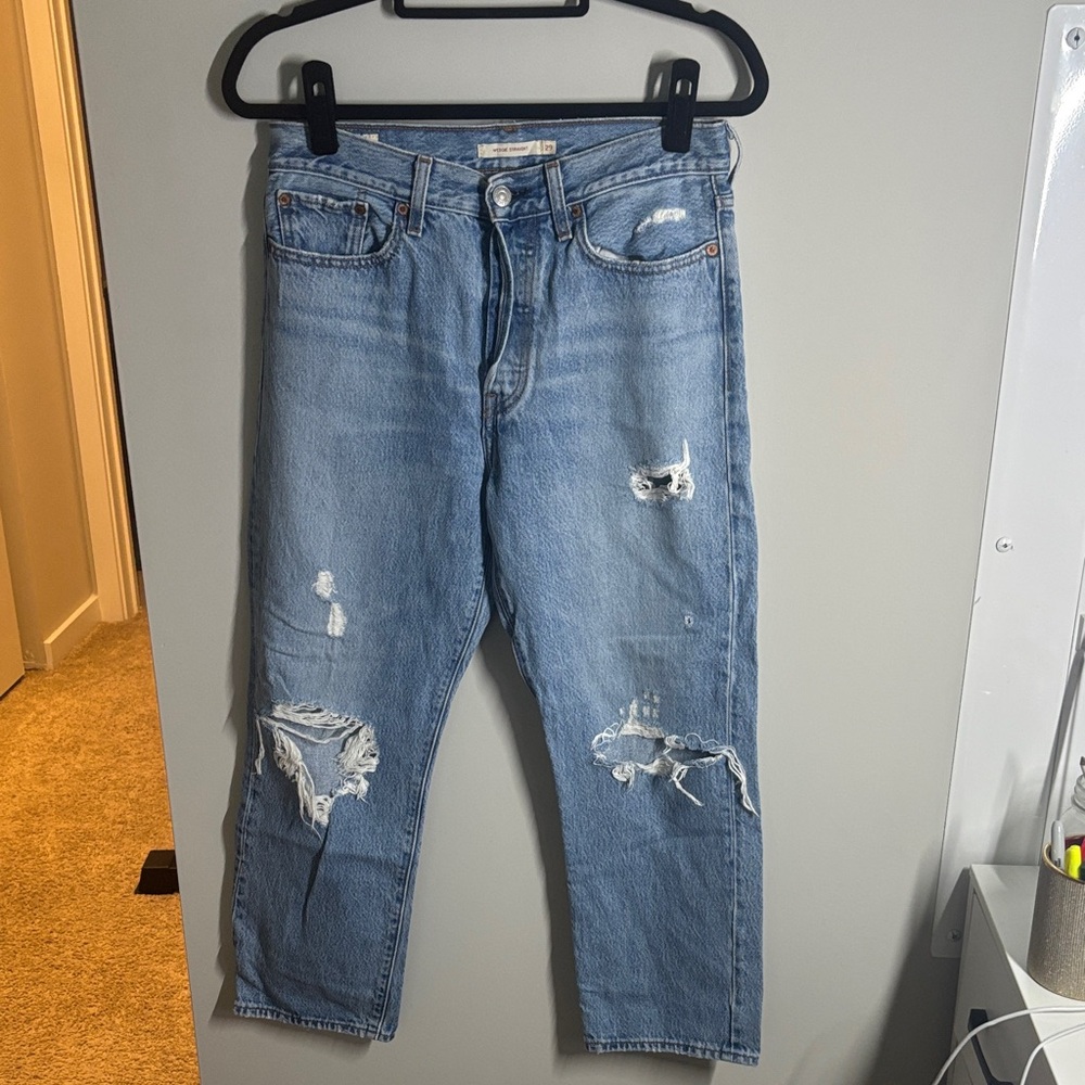 Levi Wedgie Straight jeans